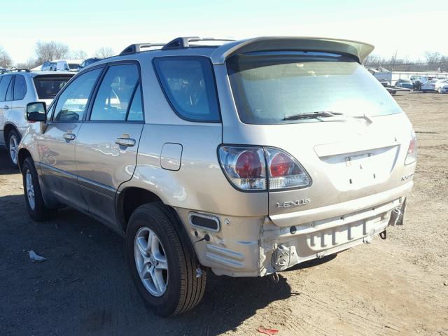 JTJHF10UX10180662 - 2001 LEXUS RX 300 TAN photo 3