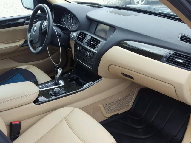 5UXWX9C51D0D09095 - 2013 BMW X3 XDRIVE2 GRAY photo 5