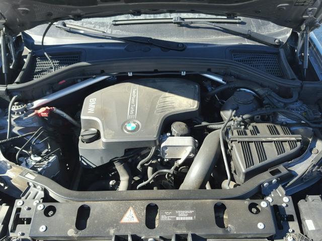 5UXWX9C51D0D09095 - 2013 BMW X3 XDRIVE2 GRAY photo 7