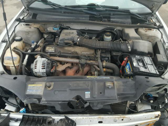 1G1JC124227244379 - 2002 CHEVROLET CAVALIER SILVER photo 7