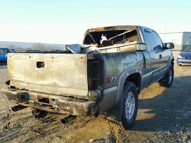 1GCEK19B86Z190905 - 2006 CHEVROLET SILVERADO CHARCOAL photo 4