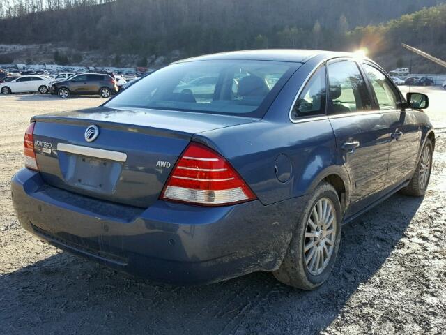 1MEHM43145G607017 - 2005 MERCURY MONTEGO PR 蓝色 照片 4