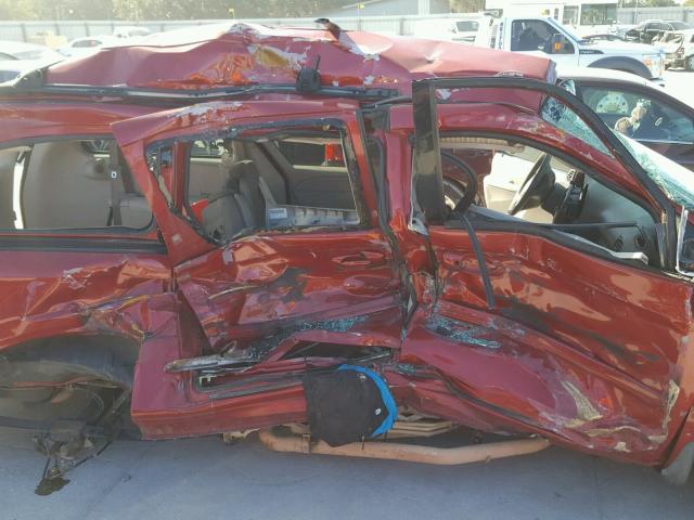 2A4GP44R76R733469 - 2006 CHRYSLER TOWN & COU RED photo 9