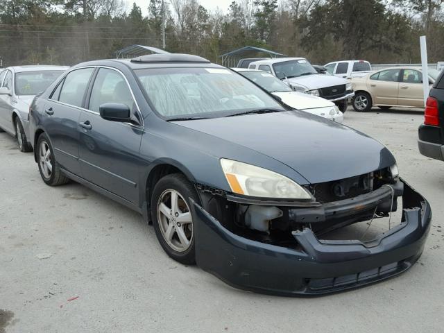 1HGCM56775A079575 - 2005 HONDA ACCORD EX GREEN photo 1