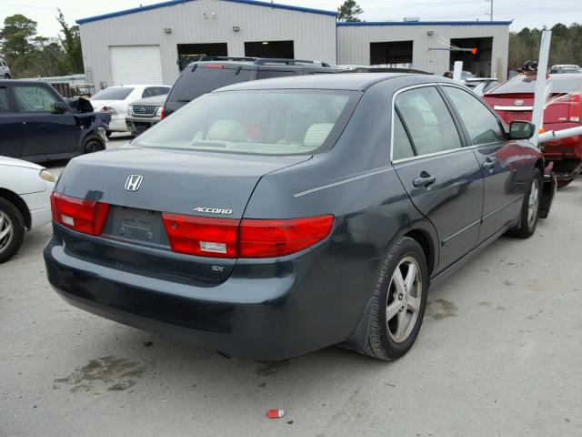 1HGCM56775A079575 - 2005 HONDA ACCORD EX GREEN photo 4