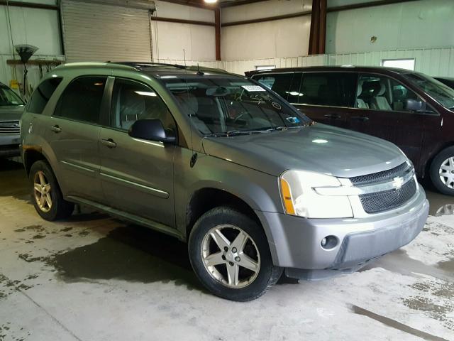 2CNDL73F256134391 - 2005 CHEVROLET EQUINOX LT GRAY photo 1