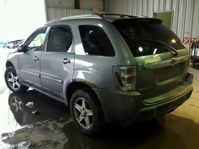 2CNDL73F256134391 - 2005 CHEVROLET EQUINOX LT GRAY photo 3