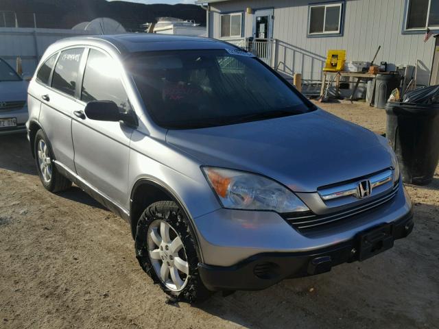 JHLRE38578C055889 - 2008 HONDA CR-V EX SILVER photo 1