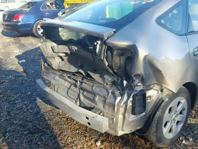 JTDKB20U073259324 - 2007 TOYOTA PRIUS BROWN photo 9