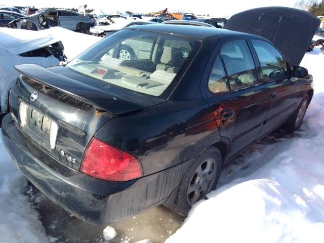 3N1CB51D95L453925 - 2005 NISSAN SENTRA 1.8 BLACK photo 4