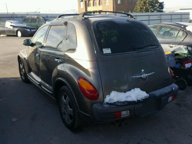 3C8FY4BB71T273299 - 2001 CHRYSLER PT CRUISER GRAY photo 3