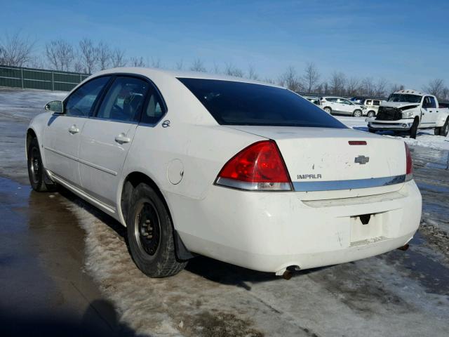 2G1WS551769100140 - 2006 CHEVROLET IMPALA POL WHITE photo 3