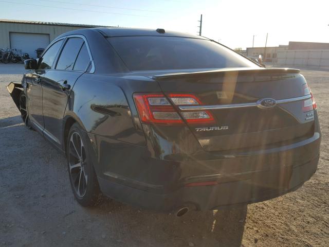 1FAHP2E89FG128722 - 2015 FORD TAURUS SEL BLACK photo 3