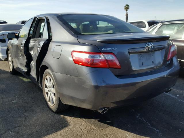 4T1BK46K07U029709 - 2007 TOYOTA CAMRY NEW GRAY photo 3