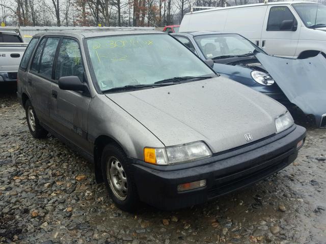 JHMEE2858LS007689 - 1990 HONDA CIVIC GRAY photo 1