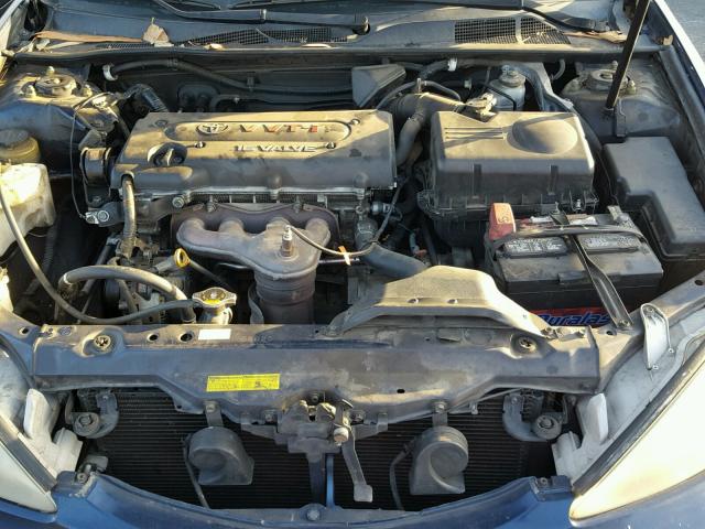 4T1BE32K34U351294 - 2004 TOYOTA CAMRY LE BLUE photo 7