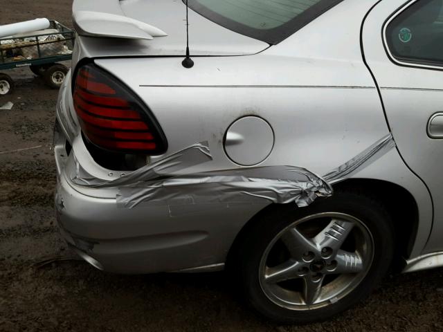 1G2NF52F93C148349 - 2003 PONTIAC GRAND AM S SILVER photo 10