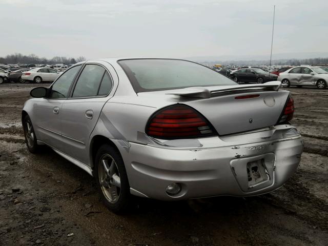 1G2NF52F93C148349 - 2003 PONTIAC GRAND AM S SILVER photo 3