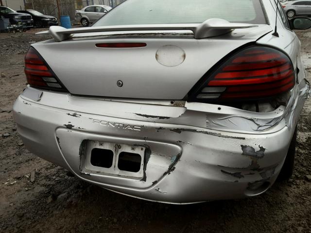 1G2NF52F93C148349 - 2003 PONTIAC GRAND AM S SILVER photo 9