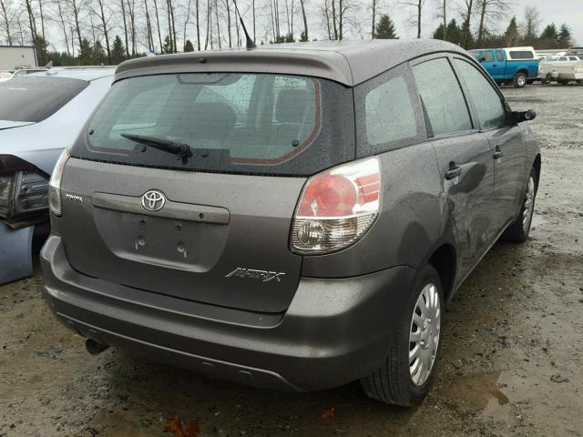 2T1KR32E06C595178 - 2006 TOYOTA COROLLA MA CHARCOAL photo 4