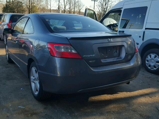 2HGFG12659H513736 - 2009 HONDA CIVIC LX GRAY photo 3