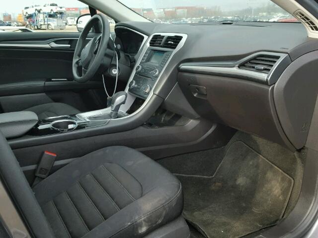 3FA6P0H76ER130160 - 2014 FORD FUSION SE GRAY photo 5