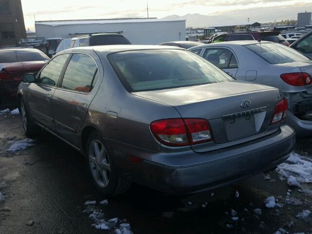 JNKDA31A93T107718 - 2003 INFINITI I35 GRAY photo 3