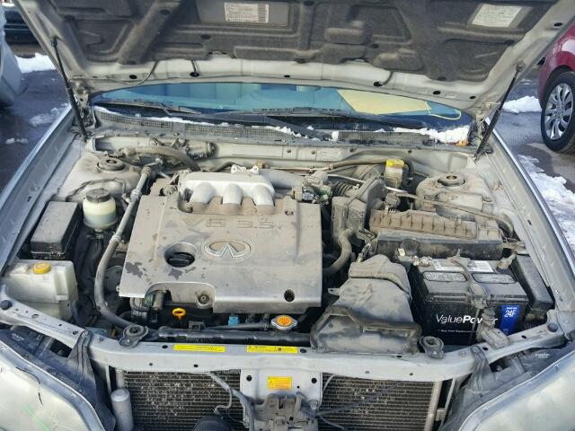 JNKDA31A93T107718 - 2003 INFINITI I35 GRAY photo 7