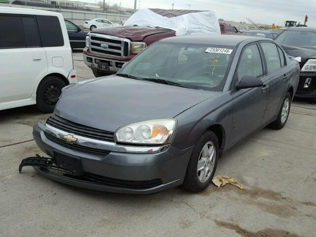 1G1ZT52815F274707 - 2005 CHEVROLET MALIBU LS GRAY photo 2