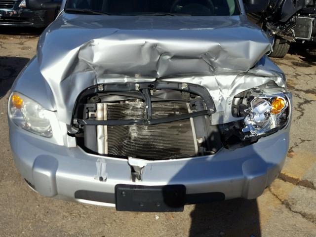 3GNBAADB5AS586025 - 2010 CHEVROLET HHR LS SILVER photo 7