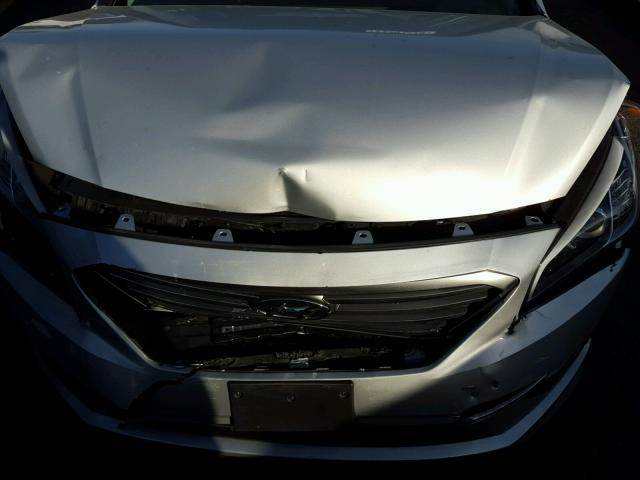 5NPE24AF1GH346453 - 2016 HYUNDAI SONATA SE SILVER photo 7