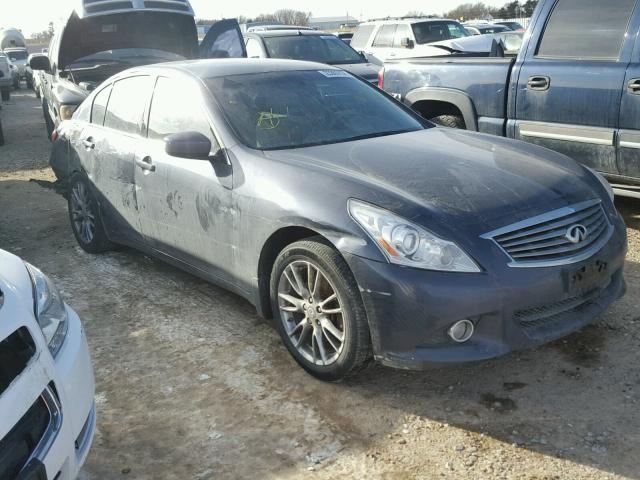 JN1CV6AR3DM751108 - 2013 INFINITI G37 BLUE photo 1