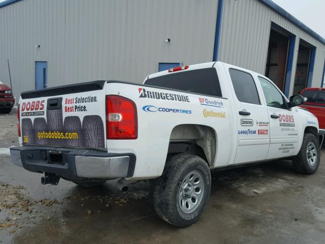 3GCPCREA5CG222450 - 2012 CHEVROLET SILVERADO WHITE photo 4