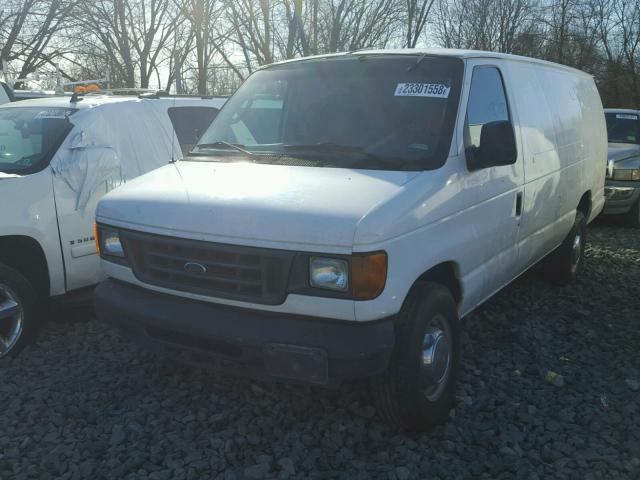 1FTNS24W85HA32925 - 2005 FORD ECONOLINE WHITE photo 2