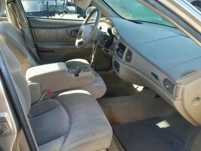 2G4WS52J221113913 - 2002 BUICK CENTURY CU BEIGE photo 5