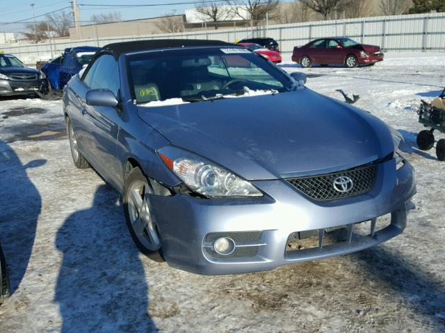 4T1FA38P57U114522 - 2007 TOYOTA CAMRY SOLA BLUE photo 1