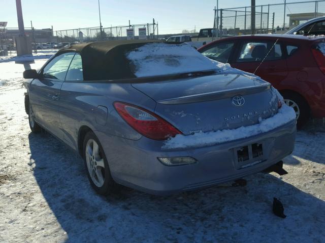 4T1FA38P57U114522 - 2007 TOYOTA CAMRY SOLA BLUE photo 3