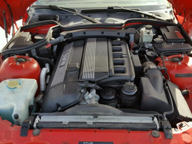 4USCH9342YLG04441 - 2000 BMW Z3 2.3 RED photo 7
