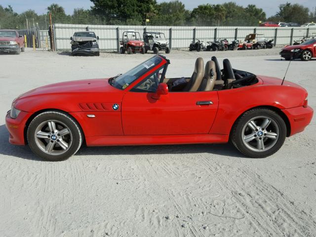 4USCH9342YLG04441 - 2000 BMW Z3 2.3 RED photo 9