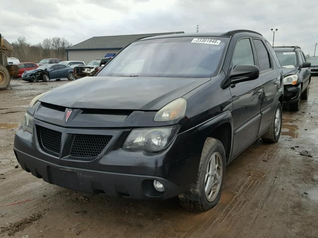 3G7DB03E23S593407 - 2003 PONTIAC AZTEK BLACK photo 2