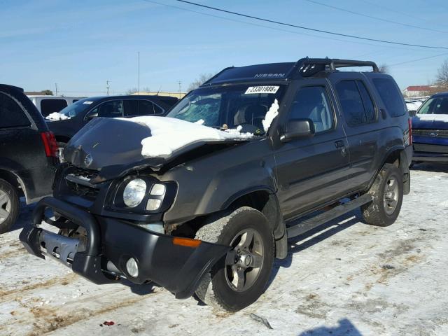 5N1ED28Y82C579557 - 2002 NISSAN XTERRA XE GOLD photo 2