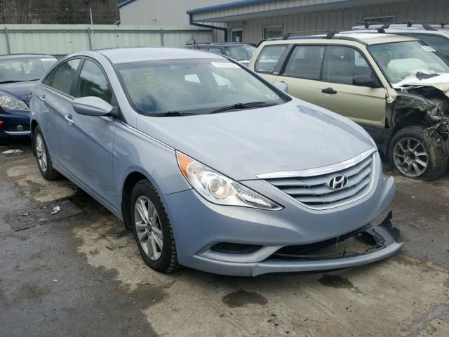 5NPEB4AC3BH135995 - 2011 HYUNDAI SONATA GLS BLUE photo 1