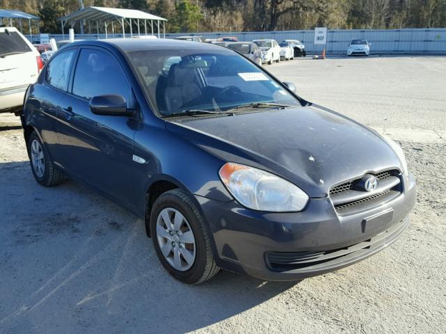 KMHCM3AC0AU166018 - 2010 HYUNDAI ACCENT BLU GRAY photo 1