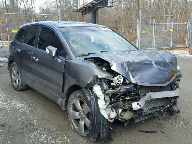 5J8TB18547A022991 - 2007 ACURA RDX TECHNO SILVER photo 1