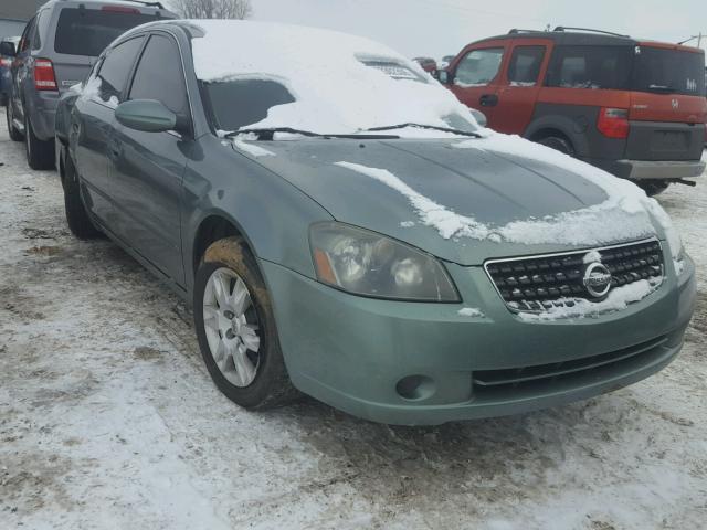 1N4AL11D26C196328 - 2006 NISSAN ALTIMA S GREEN photo 1