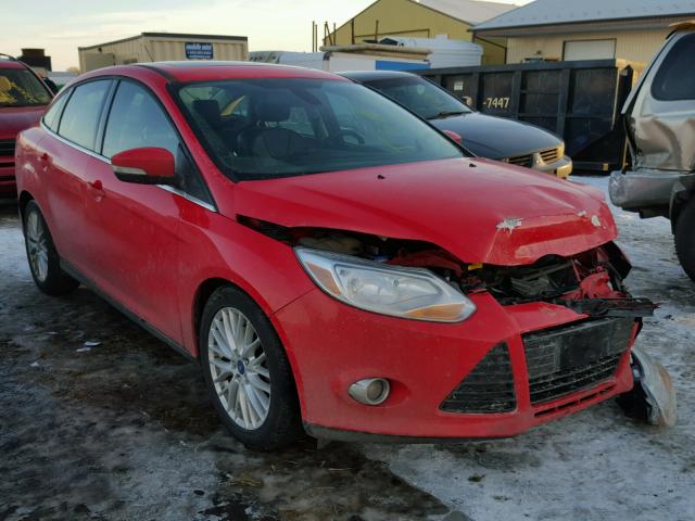 1FAHP3H20CL168249 - 2012 FORD FOCUS SEL RED photo 1