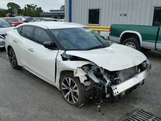 1N4AA6AP0HC439506 - 2017 NISSAN MAXIMA 3.5 WHITE photo 1