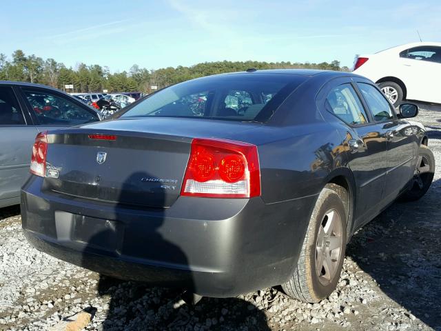 2B3CA3CV6AH127353 - 2010 DODGE CHARGER SX GRAY photo 4