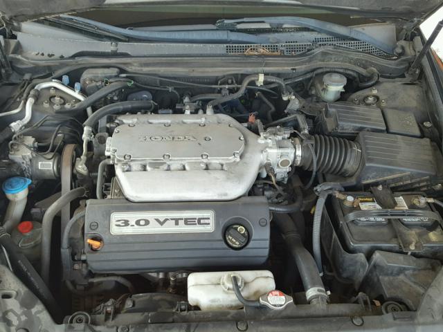 1HGCM66525A052482 - 2005 HONDA ACCORD EX GRAY photo 7