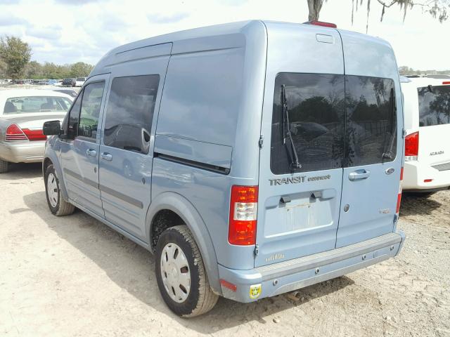 NM0KS9BN5DT149036 - 2013 FORD TRANSIT CO BLUE photo 3